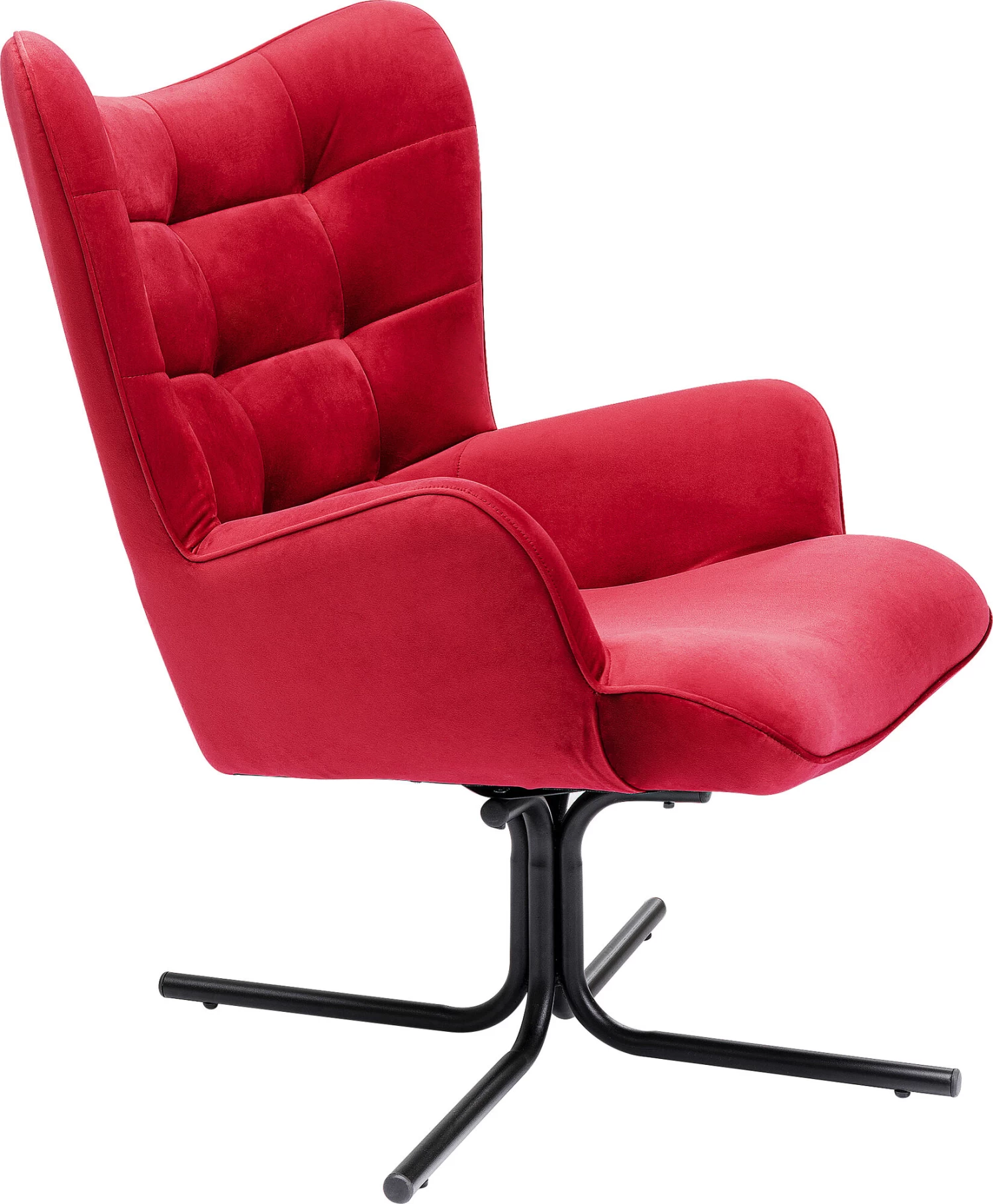 Drehsessel Oscar Velvet Rot 7 Drehsessel Oscar Velvet Rot – Bild 5