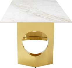Tisch Eternity Oho Gold Keramik 180x90cm -Bestes Möbelkollektions Geschäft 369e29894fd30888f7700d09c7eeac4776ff01dc