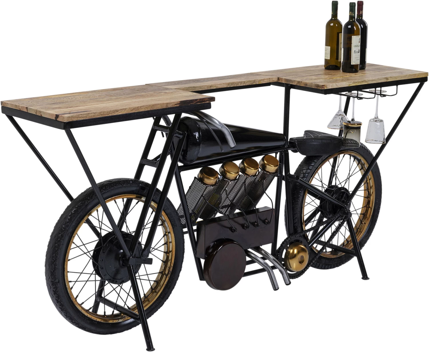 Konsole Motorbike Schwarz 14 Konsole Motorbike Schwarz – Bild 12