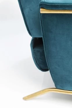 Relaxsessel Lazy Velvet Blau -Bestes Möbelkollektions Geschäft 39447cc6c39c74428ba765a02456bb26436b3ccf