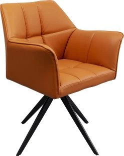 Drehstuhl Thinktank Cognac