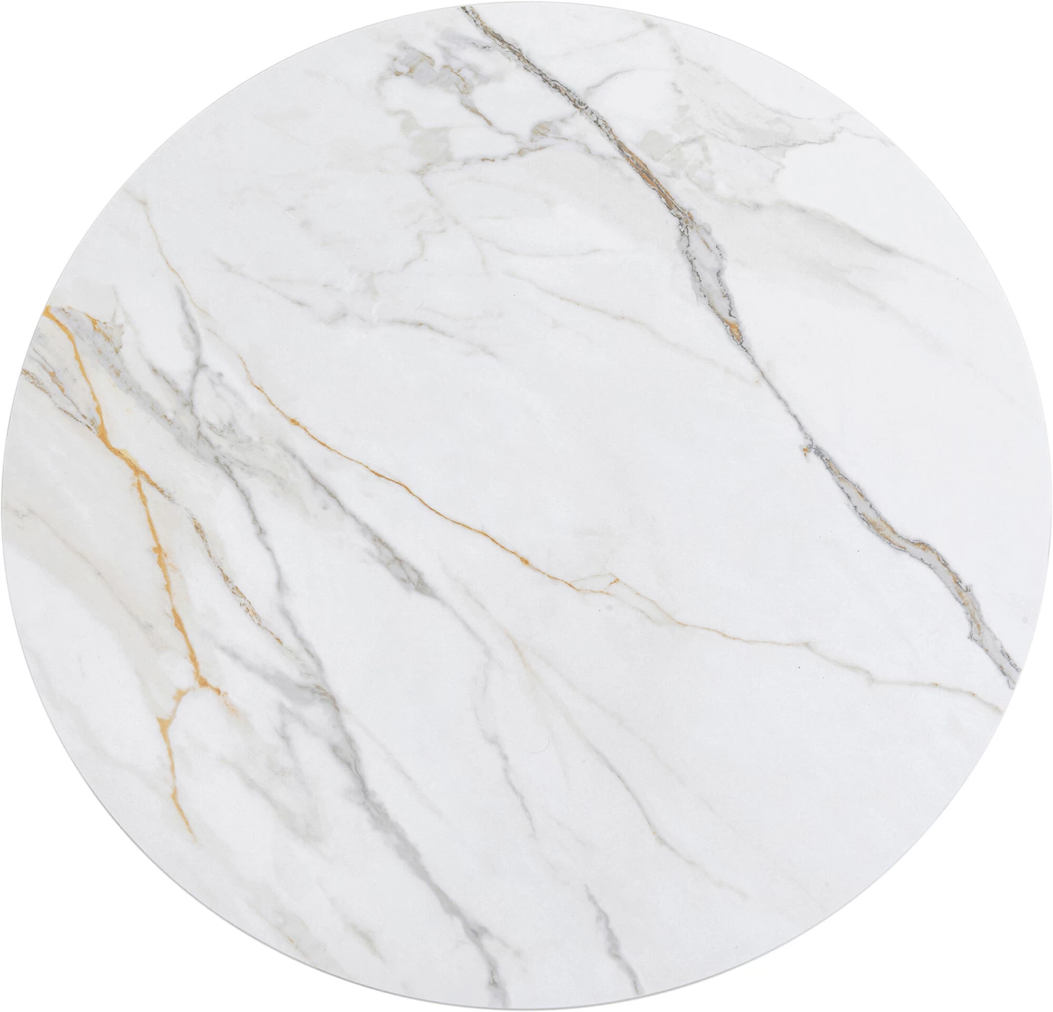 Tischplatte Invitation Round Ceramic Weiß Ø90cm 3 Tischplatte Invitation Round Ceramic Weiß Ø90cm – Bild 2