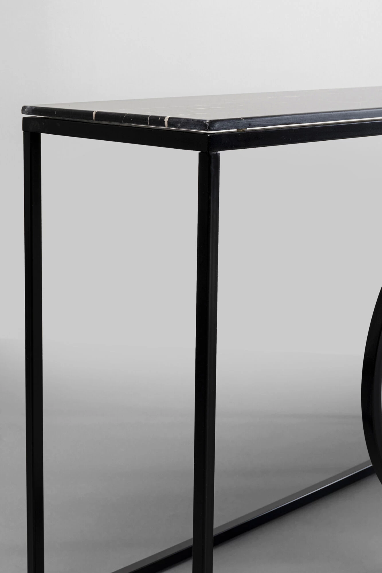 Konsole Miami Loft Schwarz 120x75cm 9 Konsole Miami Loft Schwarz 120x75cm – Bild 7