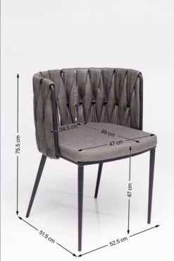 Armlehnstuhl Cheerio Grau Inkl. Kissen -Bestes Möbelkollektions Geschäft 3f0d6e49b63aecf9e3b80a419f21a7227a218186