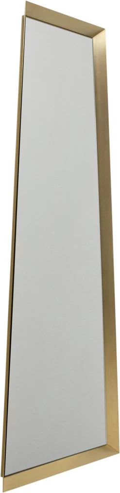 Wandspiegel Arezzo Brass Trapez 65(45)x160cm