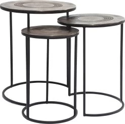 Beistelltisch Marrakesh Ø48cm (3/Set) 15 Beistelltisch Marrakesh Ø48cm (3/Set) -Bestes Möbelkollektions Geschäft 40126635e09220e173b624f30fba46a0fdc6109b