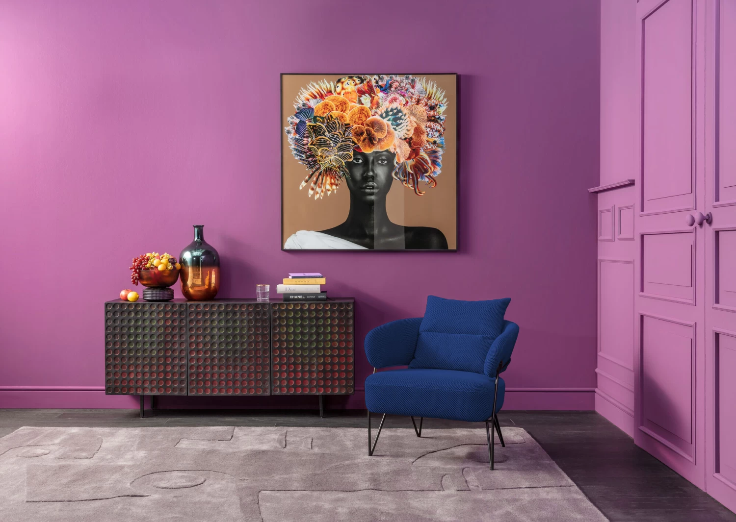 Sessel Peppo Blau 4 Sessel Peppo Blau – Bild 2