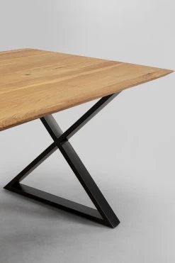 Tisch Symphony Eiche Cross Schwarz 180x90cm -Bestes Möbelkollektions Geschäft 42eb5a2d7b8f3ad064d093f5110e799d6ad410d3