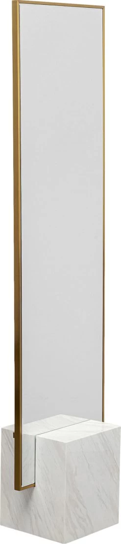 Standspiegel Hulda Messing 46x180cm