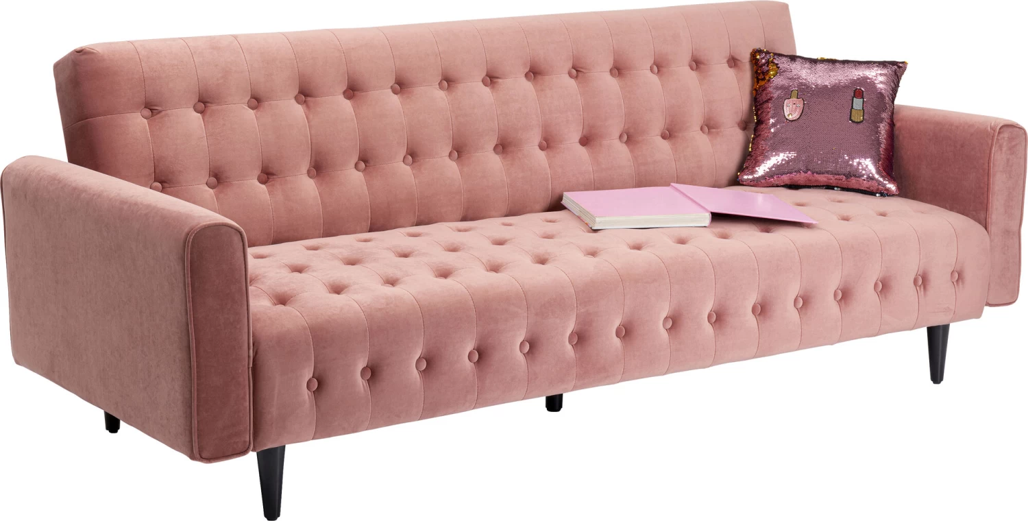 Schlafsofa Milchbar Rose 219cm 4 Schlafsofa Milchbar Rose 219cm – Bild 2