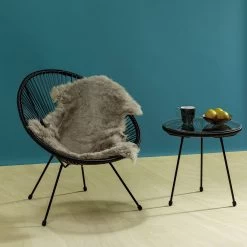 Beistelltisch Acapulco Mono Schwarz