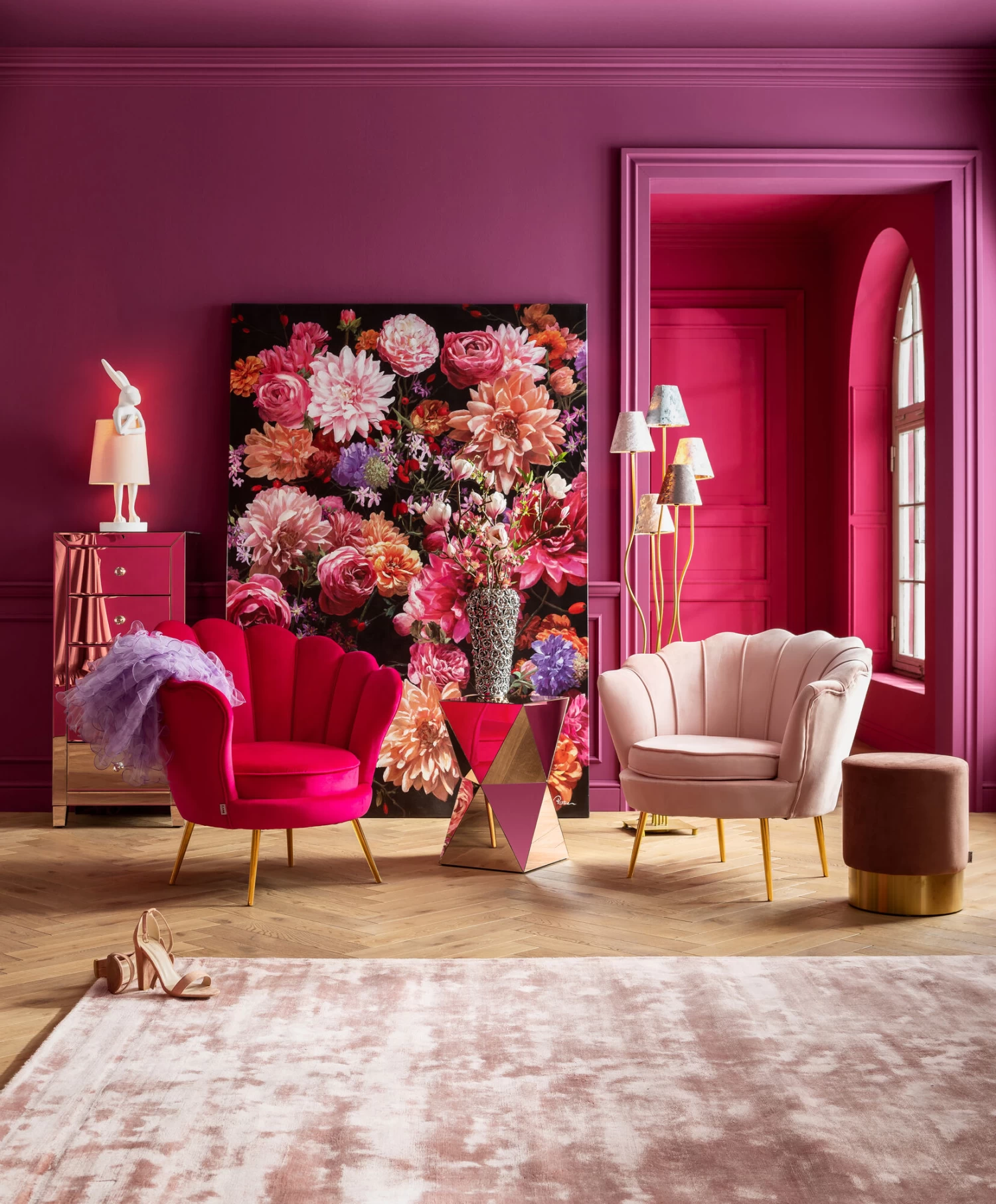 Hochkommode Luxury Pearl 5 Schübe 6 Hochkommode Luxury Pearl 5 Schübe – Bild 4