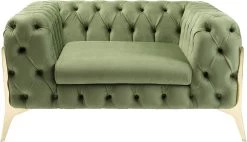 Sessel Bellissima Velvet Grün 120cm -Bestes Möbelkollektions Geschäft 476ee347017ec1f3a48524dd02fc34f9daefab1e