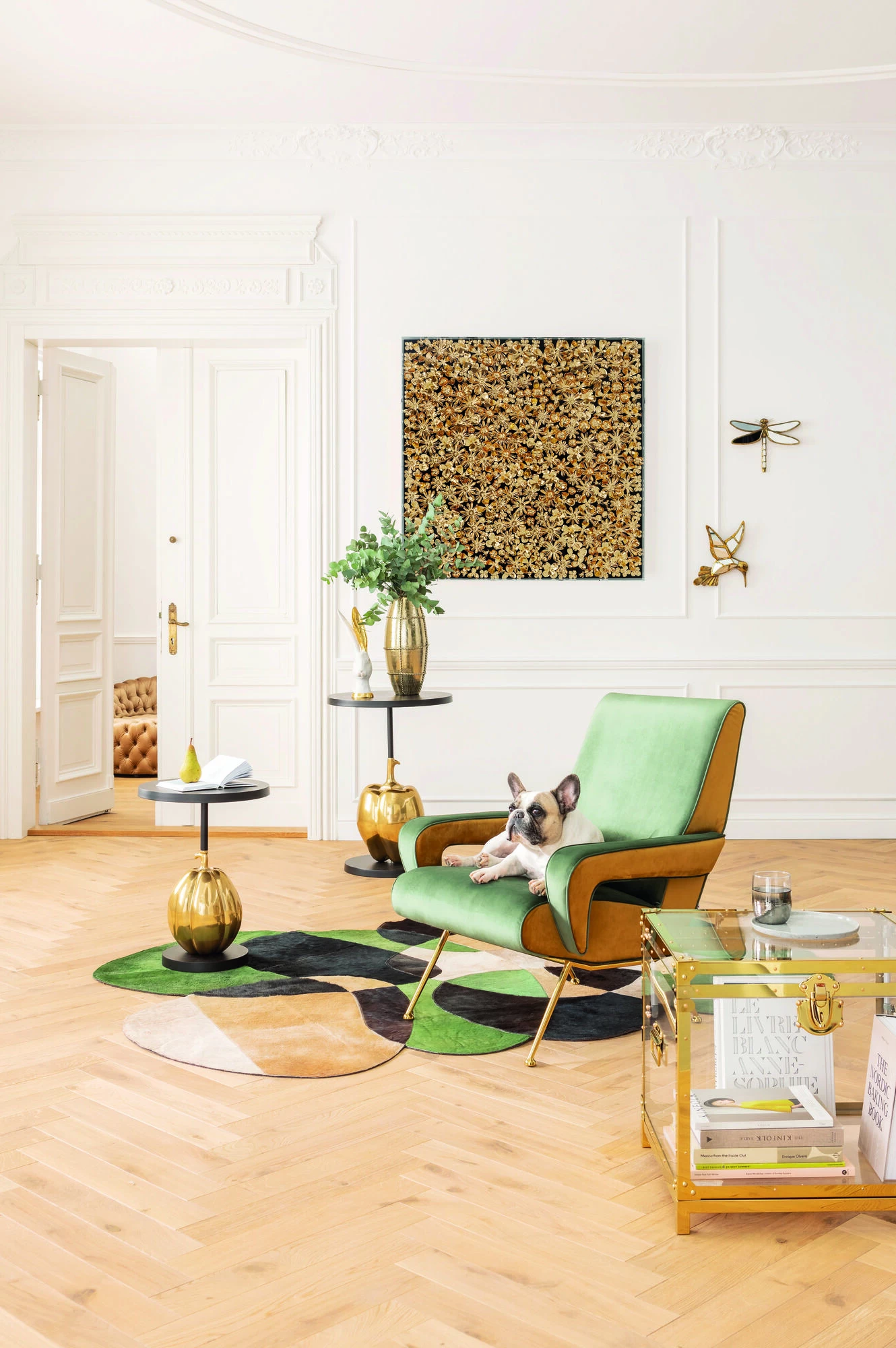 Sessel Luna High Grün 4 Sessel Luna High Grün – Bild 2