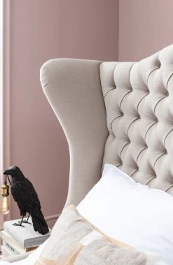 Bett City Spirit Linen Natural 180x200cm -Bestes Möbelkollektions Geschäft 49bde27bc88e8d68e0ab43effb5eb10994524783