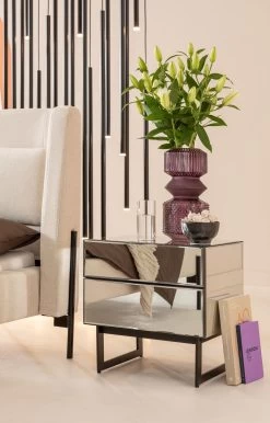 Kommode Klein Soran Schwarz 49x50cm -Bestes Möbelkollektions Geschäft 4ae0e3885ee44a09b531feb1696f1d78f37faccf