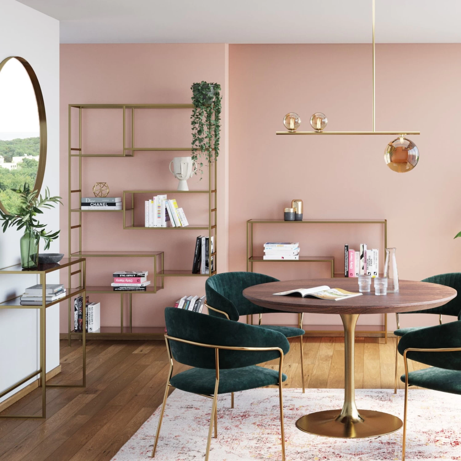 Regal Loft Gold 115x100cm 3 Regal Loft Gold 115x100cm