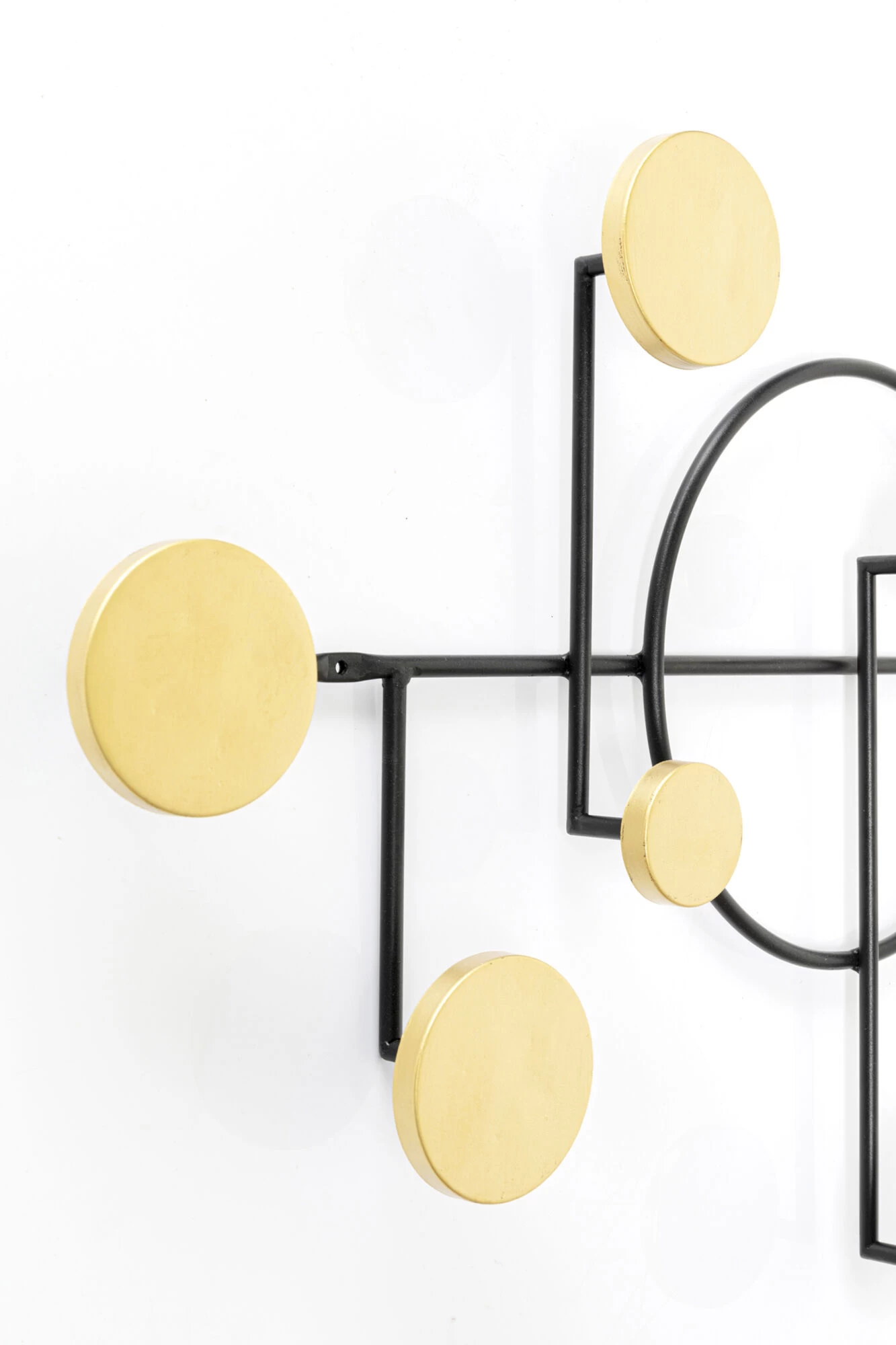 Wandgarderobe Art Circles 79cm 5 Wandgarderobe Art Circles 79cm – Bild 3