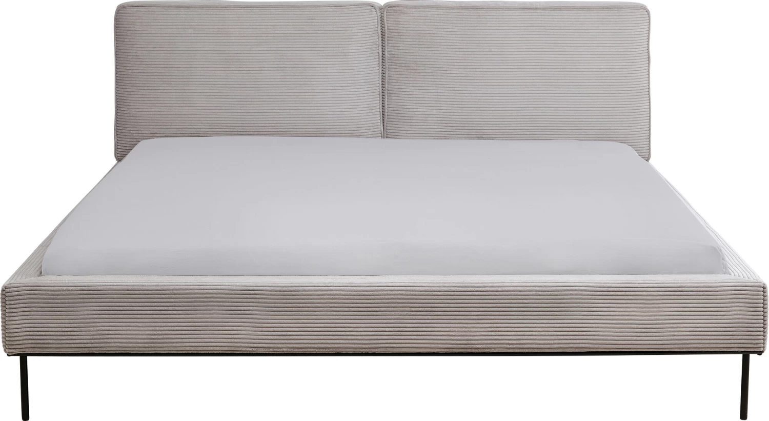 Bett East Side Cord Grau 180x200cm 12 Bett East Side Cord Grau 180x200cm – Bild 10