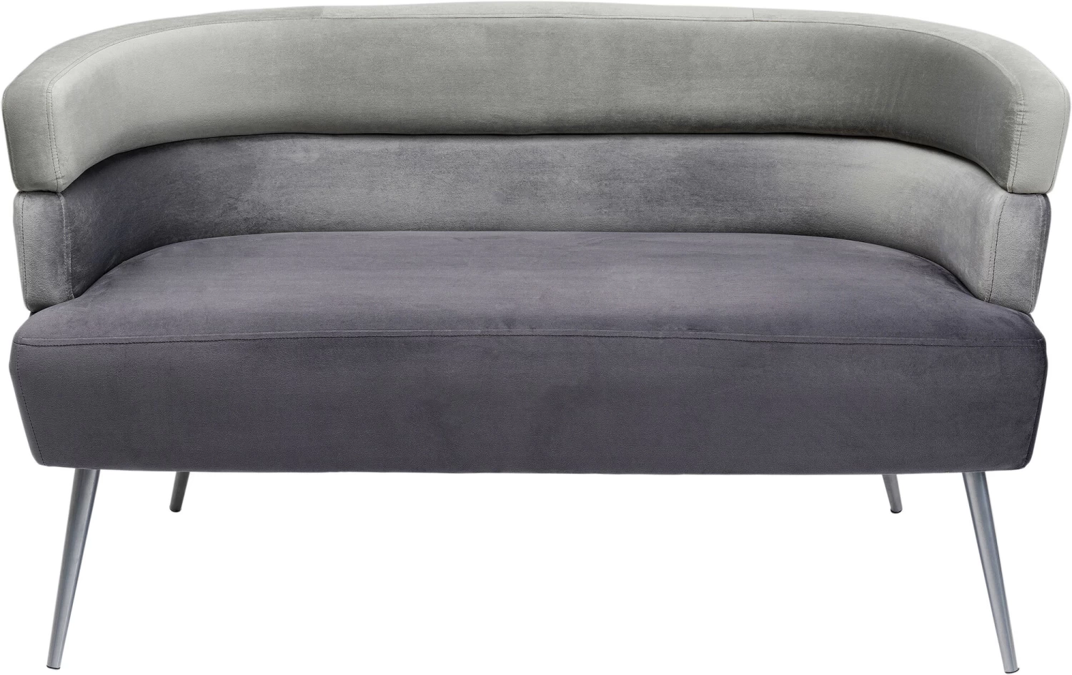 Sofa Sandwich 2-Sitzer Grau 16 Sofa Sandwich 2-Sitzer Grau – Bild 14