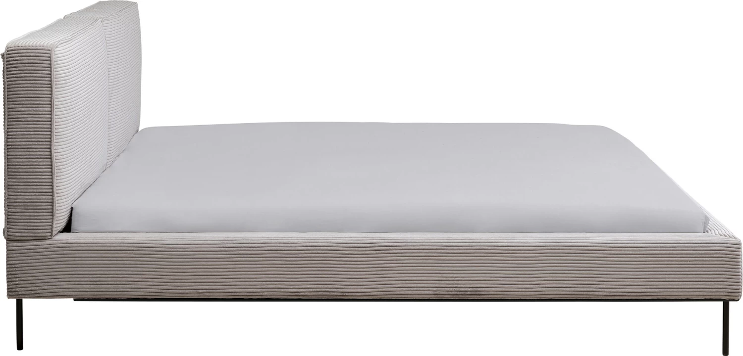 Bett East Side Cord Grau 180x200cm 6 Bett East Side Cord Grau 180x200cm – Bild 4