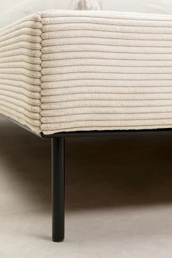 Bett East Side Cord Creme 160x200cm -Bestes Möbelkollektions Geschäft 520fb758e5b4ab9e1350c230da92da15a2be1e5d