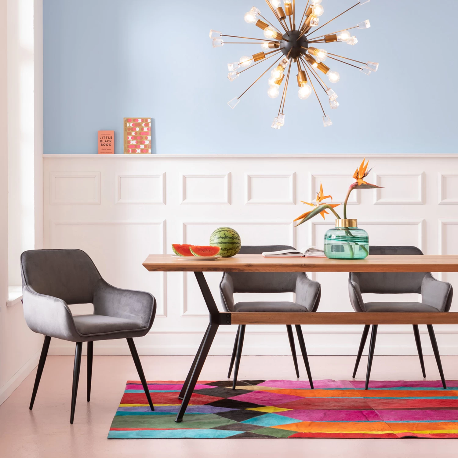 Tisch Downtown Eiche 100x220cm 8 Tisch Downtown Eiche 100x220cm – Bild 6