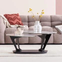 Couchtisch Franklin Weiß 150x58cm