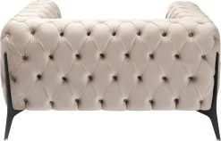 Sessel Bellissima Velvet Beige 120cm -Bestes Möbelkollektions Geschäft 564acf88a8026886153e9cf2af9cb220e5ac114e