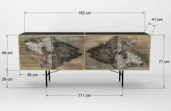 Sideboard Mancha 38 Sideboard Mancha -Bestes Möbelkollektions Geschäft 5688b1c424ae9a6288ab4256ec2a885070ecafbb