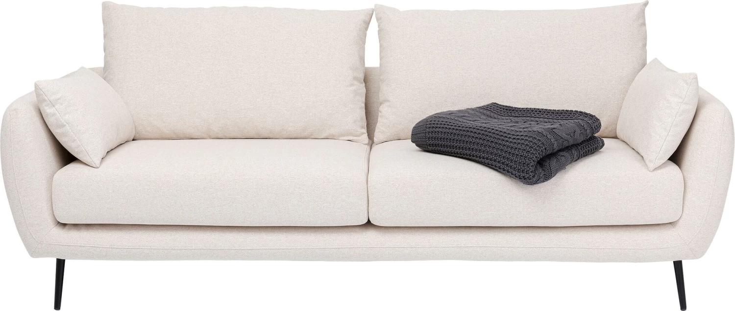 Sofa Amalfi 2-Sitzer Creme 219cm 4 Sofa Amalfi 2-Sitzer Creme 219cm – Bild 2