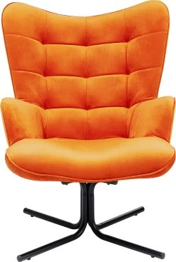 Drehsessel Oscar Velvet Orange -Bestes Möbelkollektions Geschäft 592d2c24091a02161ec5fed4c458c53e4a2b7ed2