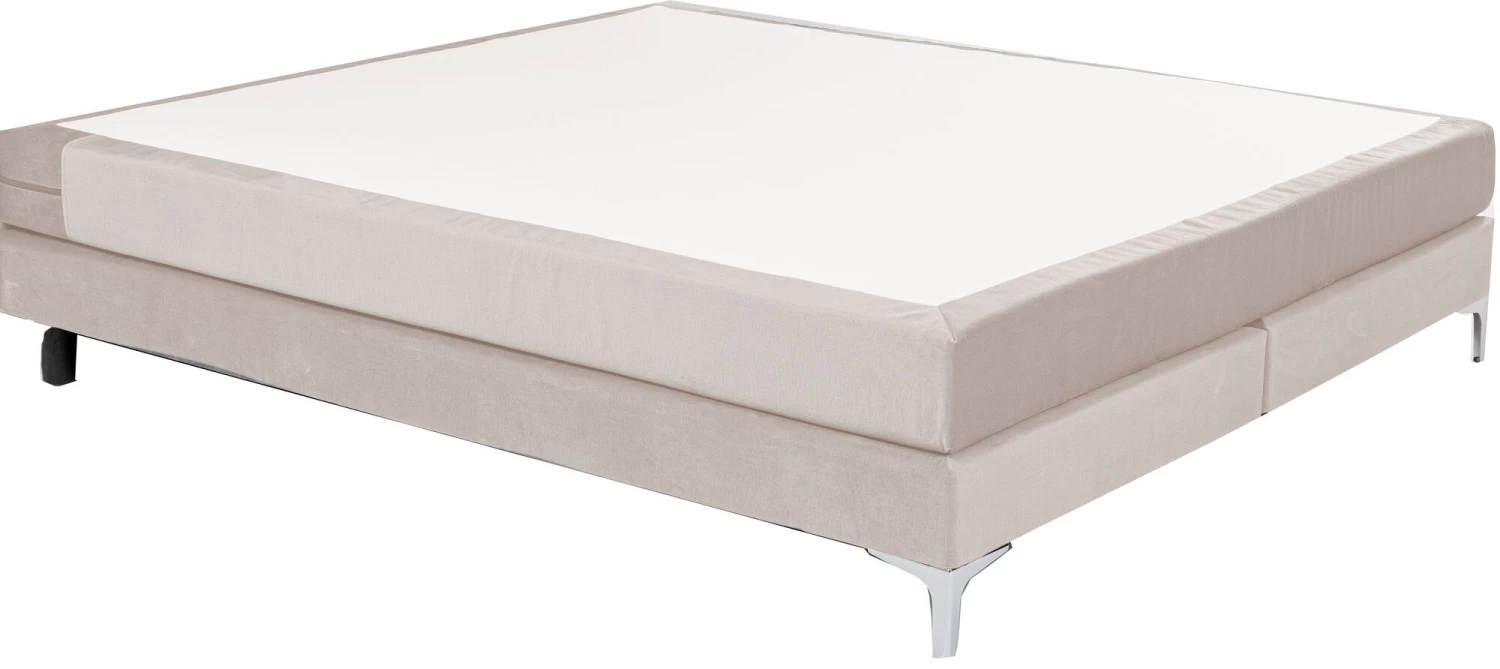 Base Boxspringbett Benito Creme 180x200cm 3 Base Boxspringbett Benito Creme 180x200cm