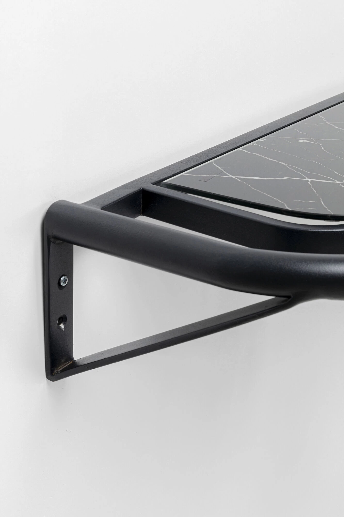 Wandregal Treviso Schwarz 120x10cm 9 Wandregal Treviso Schwarz 120x10cm – Bild 7