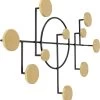 Wandgarderobe Art Circles 79cm