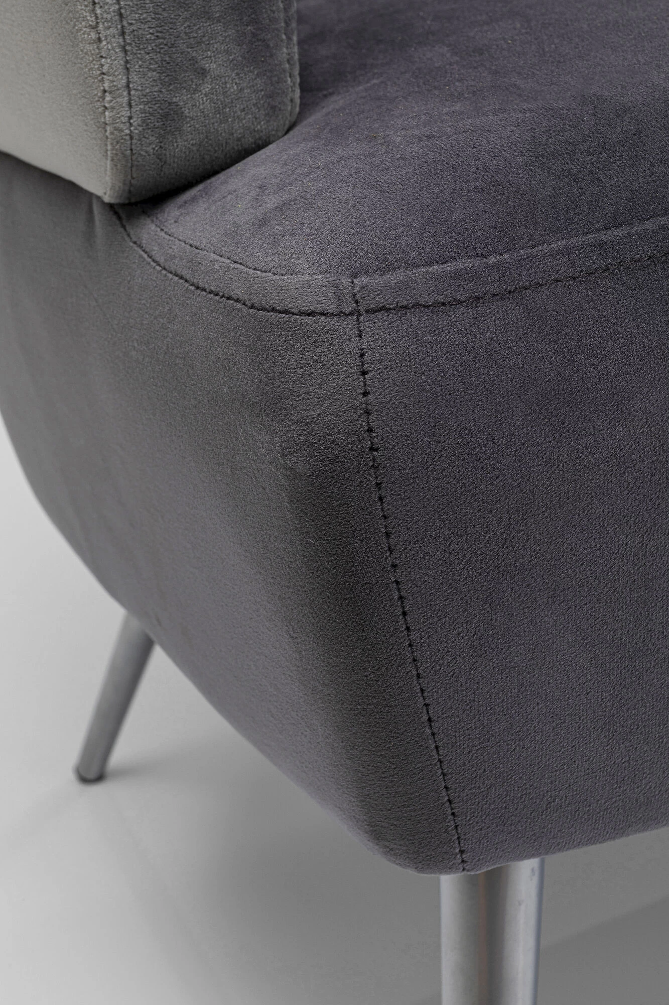 Sofa Sandwich 2-Sitzer Grau 11 Sofa Sandwich 2-Sitzer Grau – Bild 9