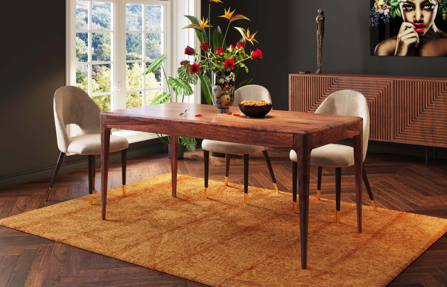 Brooklyn Nature Tisch 80x160cm 5 Brooklyn Nature Tisch 80x160cm – Bild 3