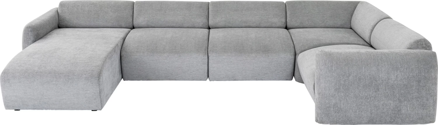 Wohnlandschaft 1 Lucca Grau Links 328cm 5 Wohnlandschaft 1 Lucca Grau Links 328cm – Bild 3