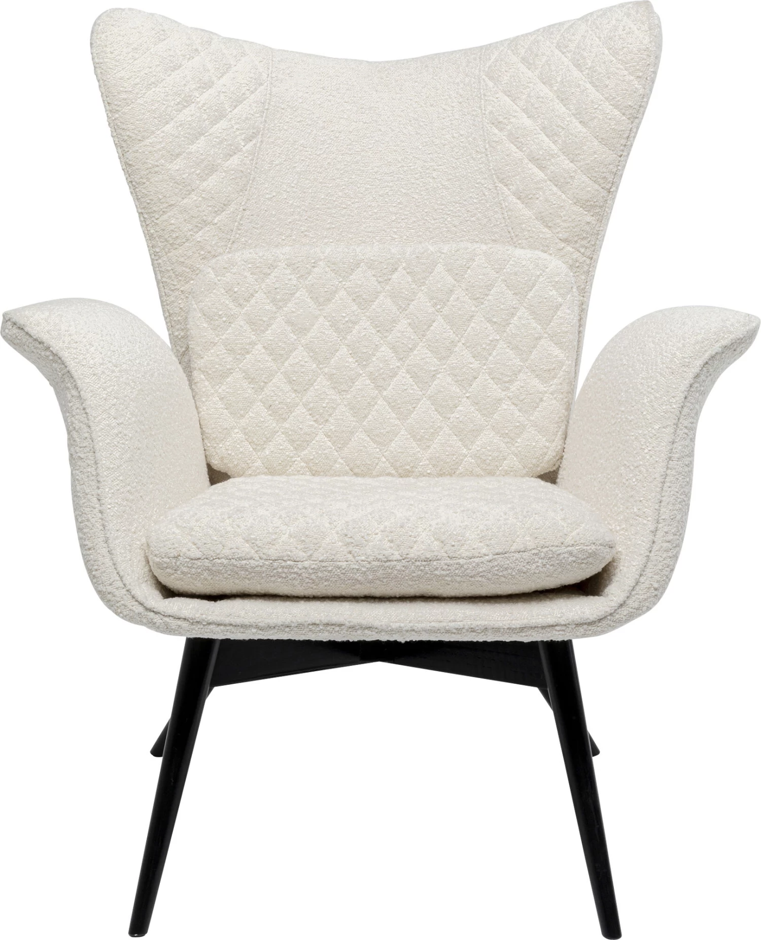 Sessel Tudor Bouclé Creme 16 Sessel Tudor Bouclé Creme – Bild 14