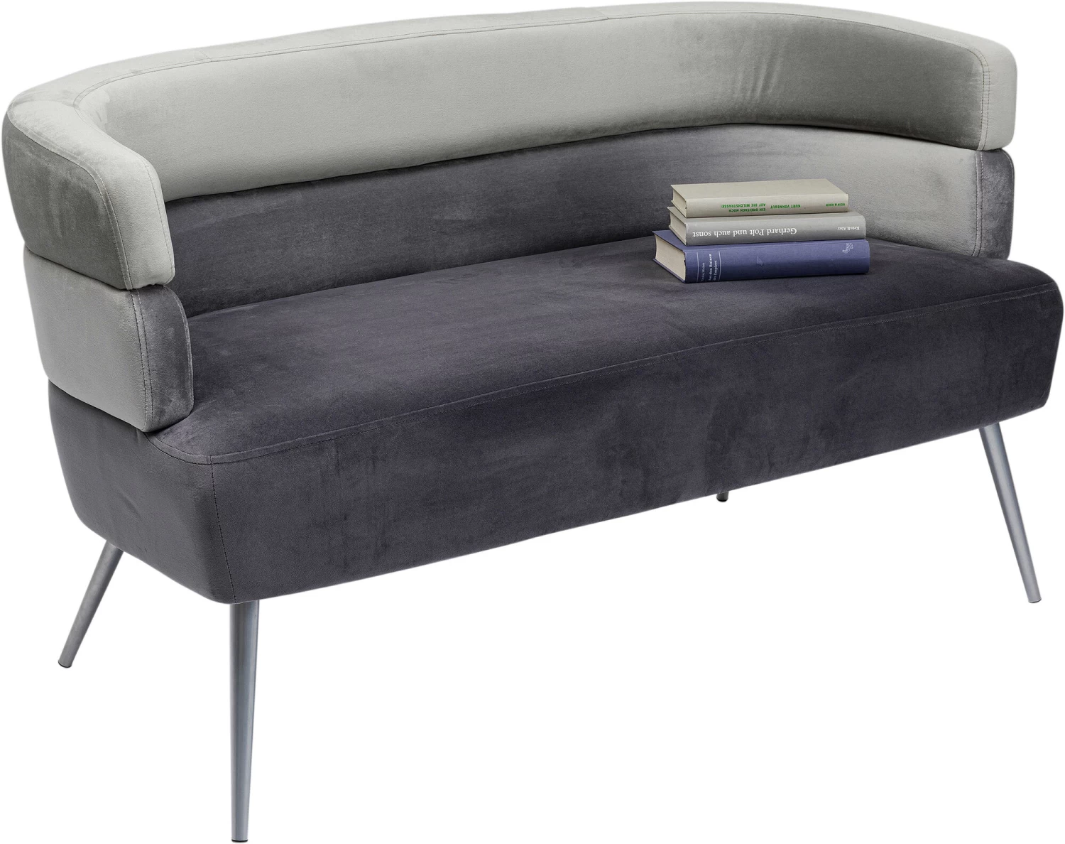 Sofa Sandwich 2-Sitzer Grau 10 Sofa Sandwich 2-Sitzer Grau – Bild 8