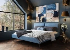 Bett East Side Cord Blau 160x200cm 20 Bett East Side Cord Blau 160x200cm -Bestes Möbelkollektions Geschäft 62ade79ce46ba6afac6e4c8eb2b41144d35d7131