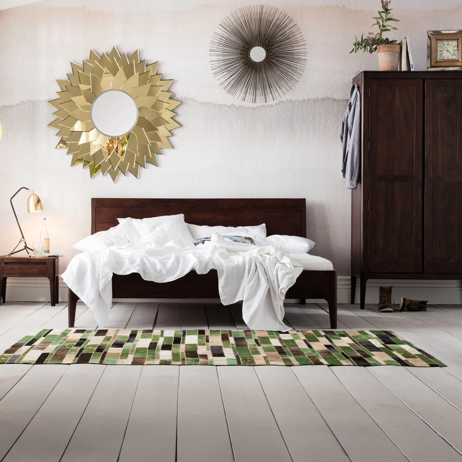 Holzbett Brooklyn Walnut 160x200cm 5 Holzbett Brooklyn Walnut 160x200cm – Bild 3