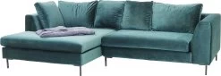 Ecksofa Gianni Velvet Dunkelgrün Links Schwarz -Bestes Möbelkollektions Geschäft 65edf6bb1e6a6b94d66ccb82ab8f510424063111