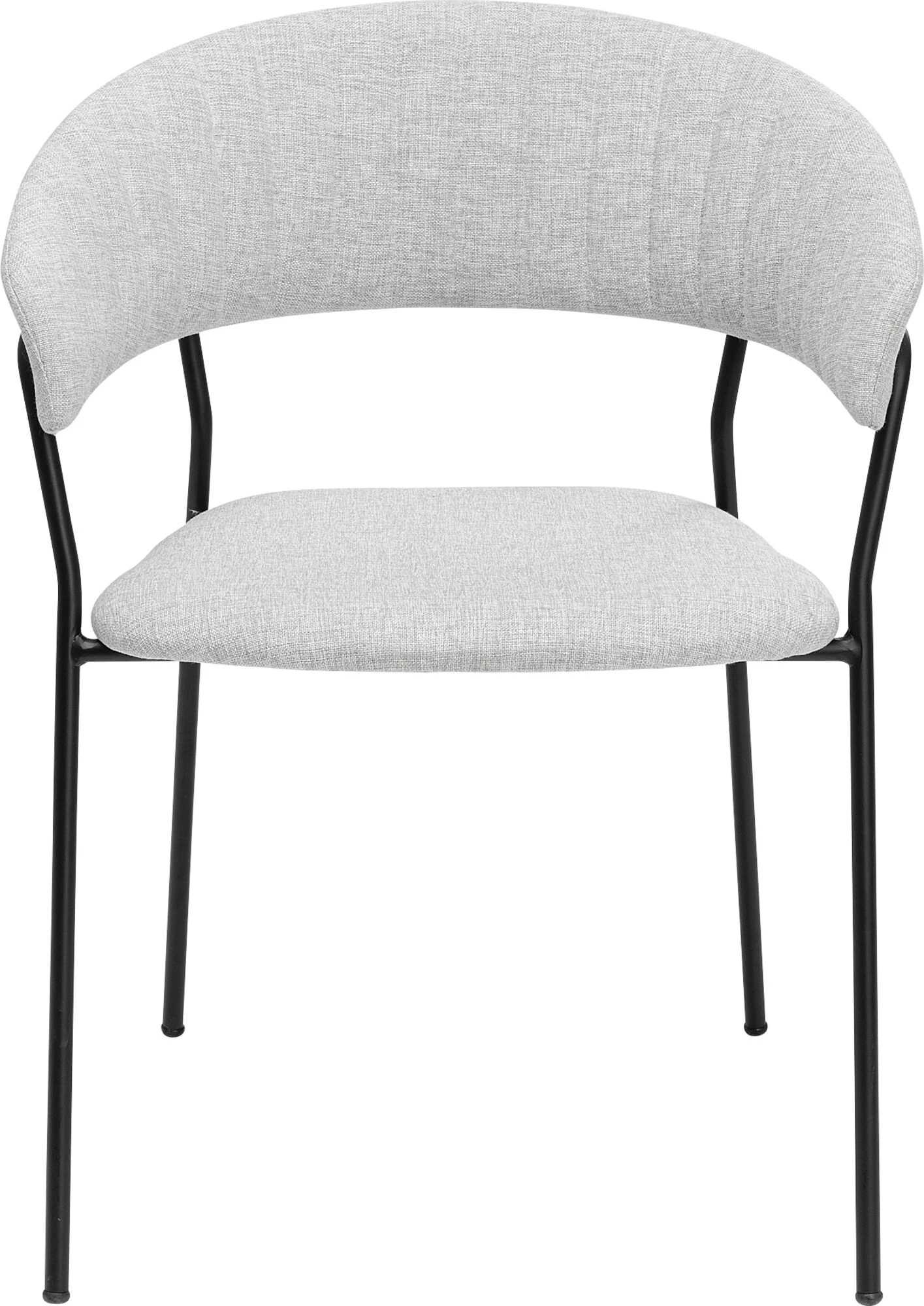 Armlehnstuhl Belle Hellgrau (2/Set) 8 Armlehnstuhl Belle Hellgrau (2/Set) – Bild 6