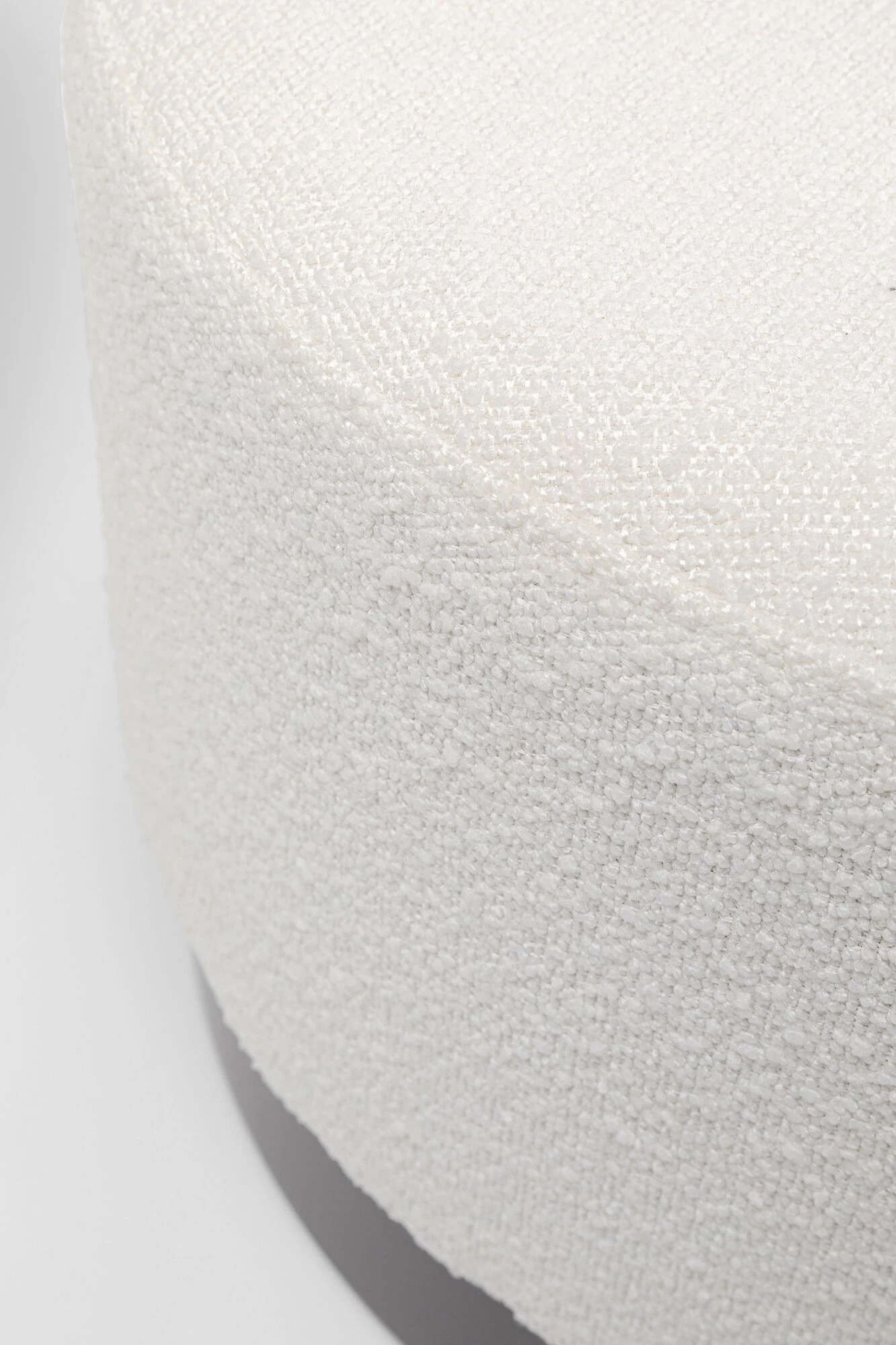 Hocker Cherry Boucle Creme Smoke Ø55cm 4 Hocker Cherry Boucle Creme Smoke Ø55cm – Bild 2