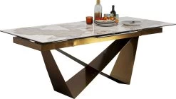 Ausziehtisch Connesso Brass 200(+60)x100cm 20 Ausziehtisch Connesso Brass 200(+60)x100cm -Bestes Möbelkollektions Geschäft 6dba8c7a87358c5d35946e5ceec7265f1310d256