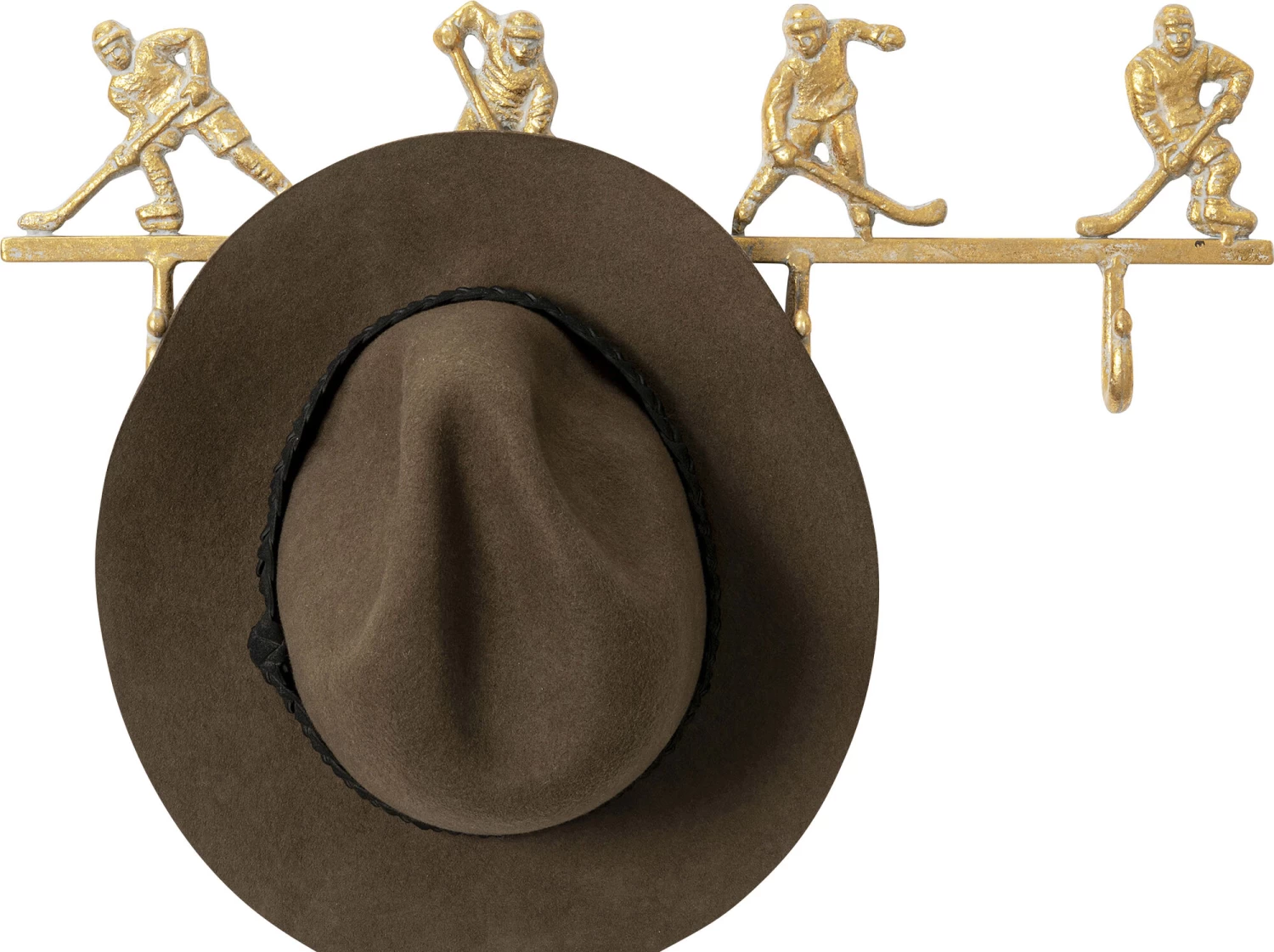 Wandgarderobe Ice Hockey Gold 48cm 4 Wandgarderobe Ice Hockey Gold 48cm – Bild 2