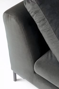 Ecksofa Gianni Small Velvet Grau Rechts -Bestes Möbelkollektions Geschäft 6f2f2440afb3036c569db4f3257d77fd7571cf76