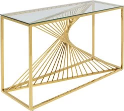 Konsole Laser Gold Klarglas 120x40cm -Bestes Möbelkollektions Geschäft 6fc7711de8620aa2fda9f360eaa4a7d174b47996