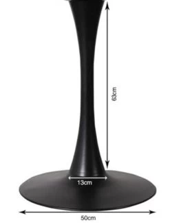 Tischgestell Schickeria Schwarz Ø80cm